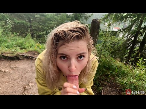 ❤️ Meisie sluk cum na 'n openbare blowjob - Eva Elfi ❌ Porno vk by ons ☑